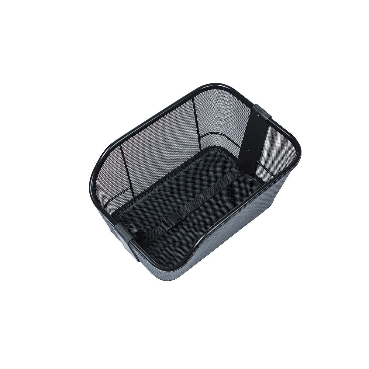 Basil Cento Tech Fibre WSL - Kosz rowerowy - z tyłu - Solid Black