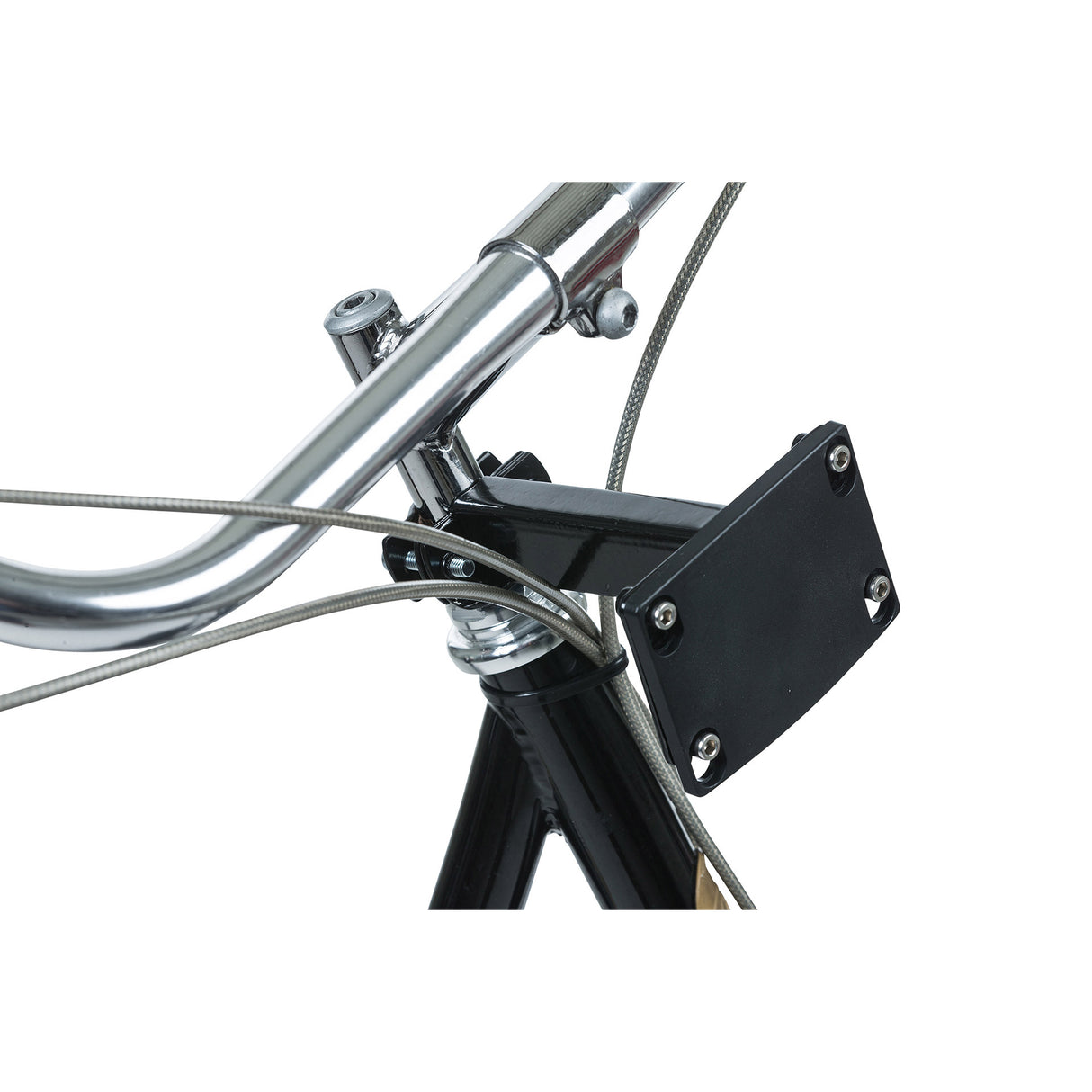 Basilfixerad monterad - STEM HOLDER - SVART