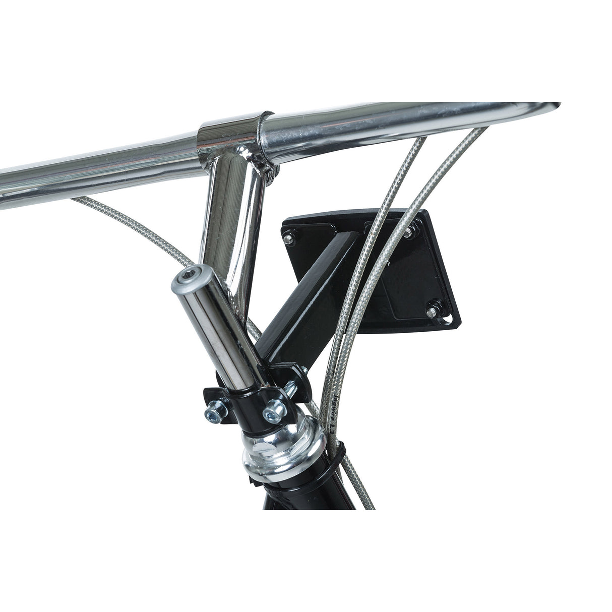 Basilfixerad monterad - STEM HOLDER - SVART