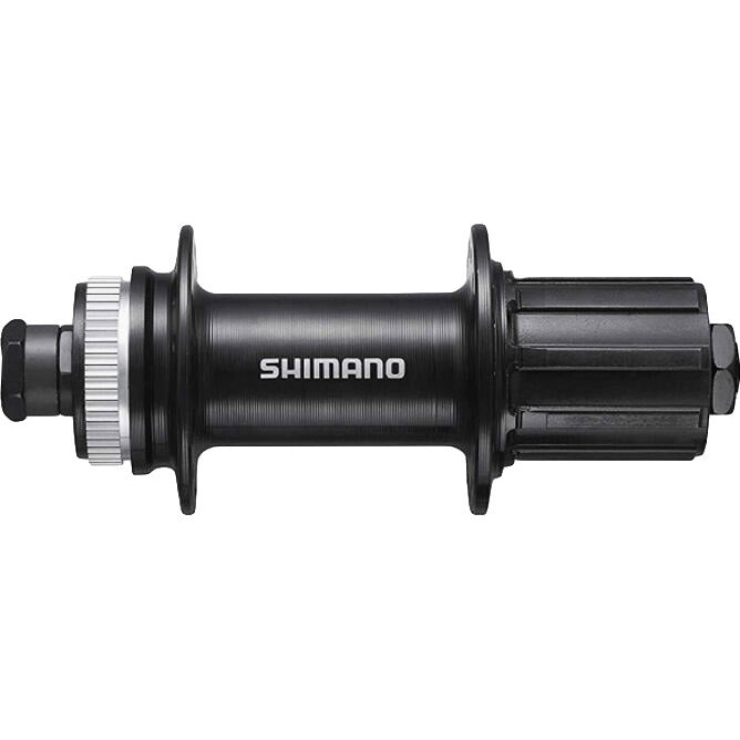Shimano cassette hub tourney 36gts centerlock qr black