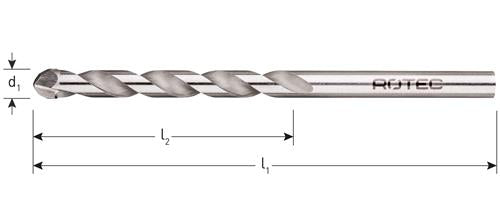 Rotec ekstrem flisebor 6,0mm
