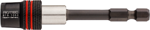 Rotec bithouder magneet impact e6.3x80mm quickfix-ii