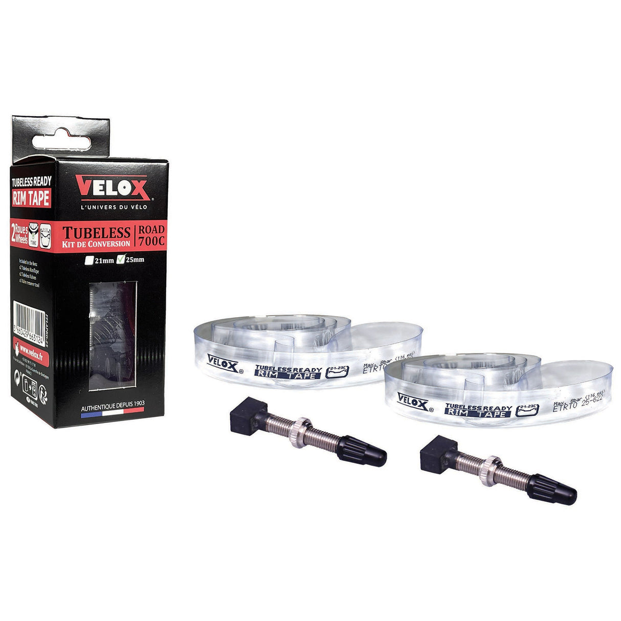 Velox Rim Tape | Puncture protection | 622 | FV SV | 40mm | Kit