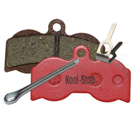 Koolstopschijfremblokken hope xc 4 piston cr-coun (2st)