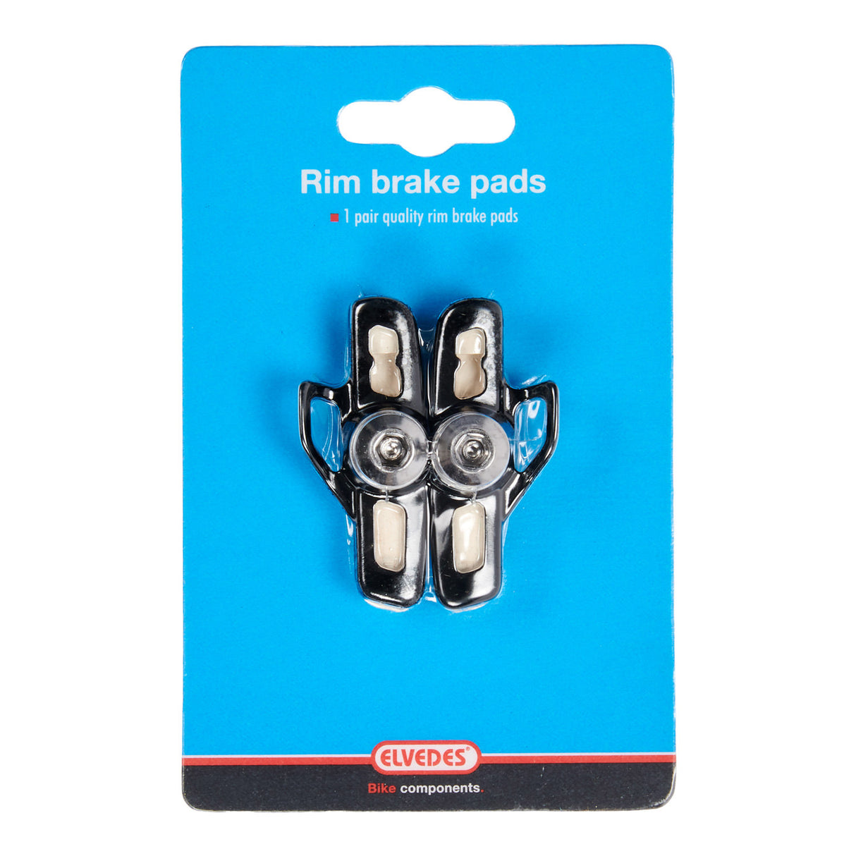 Elvedes Velgrem Cubes (1Paar) Road55mm White Alu Cam. Carte 6836