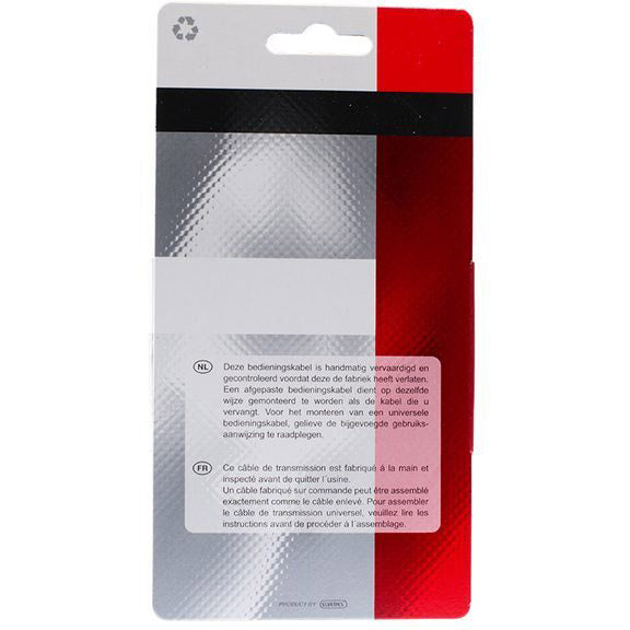 gear cable set SA Gazelle 1700 2150 mm black side