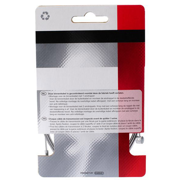 Belső kábel dobfék 225 cm rozsdamentes acél ezüst