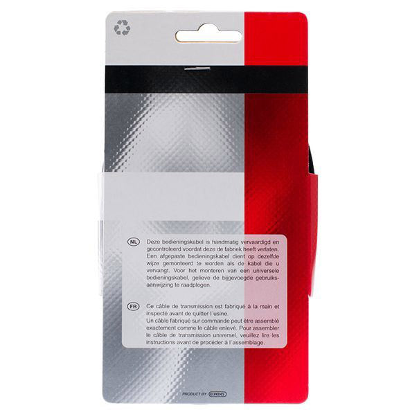 Vaihdekaapelin nexus 1700 2150 mm musta hopea