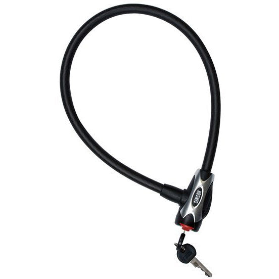 Simson Cable Lock Steel 12x65cm sort
