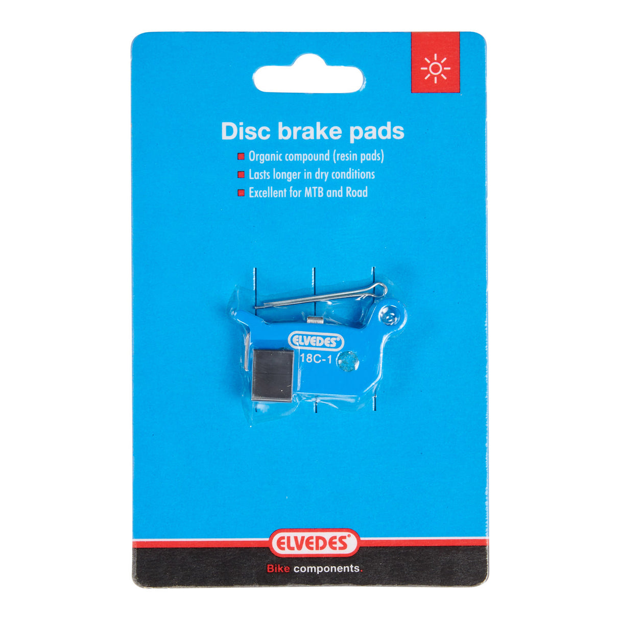 Elvedes Disc Brake Blocks Organ.