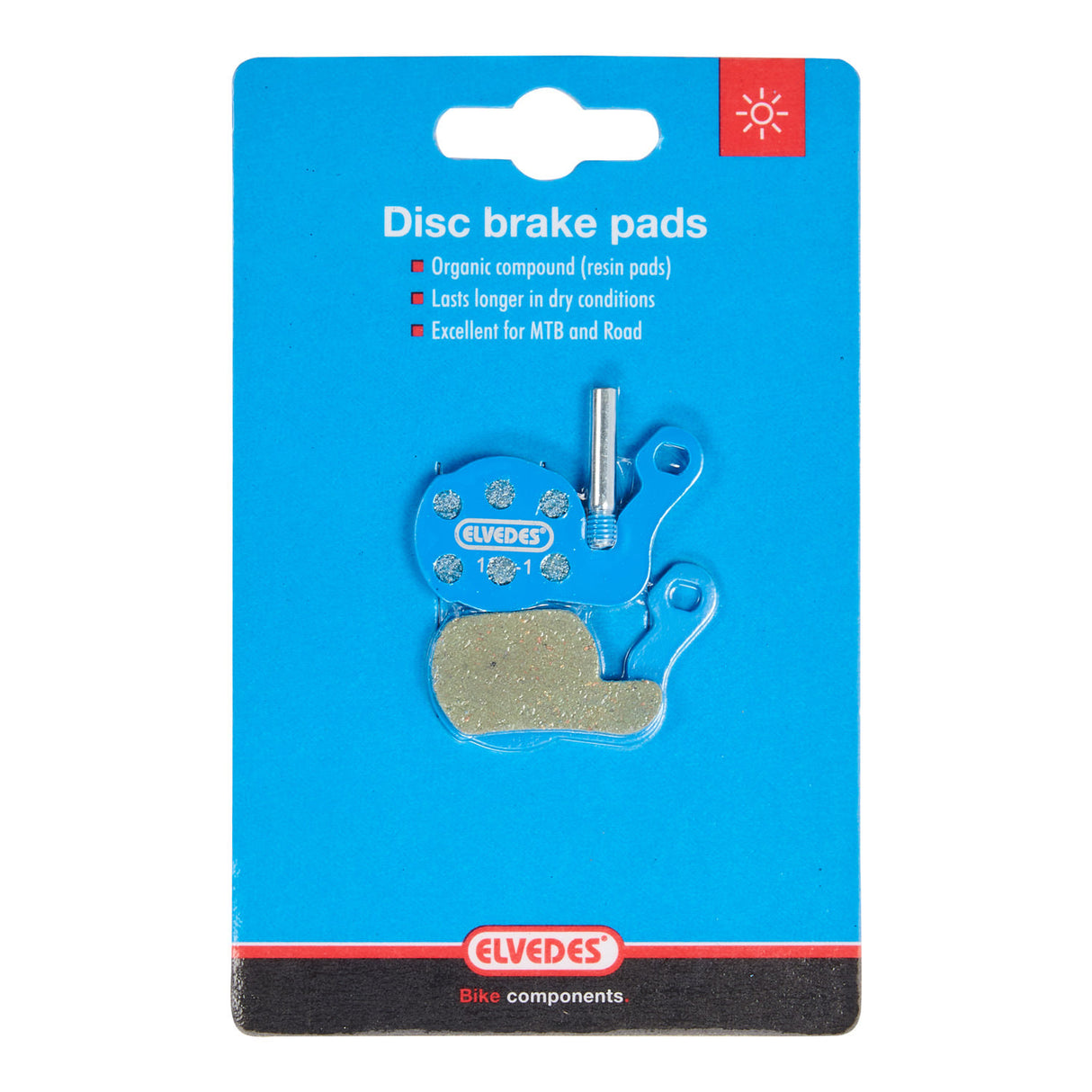 Conjunto de bloque de frenos de disco Elvedes Organic Louise 2007, Louise Bat, Louise Carbon 2008 Marta 2009 Julie HP (1 par)