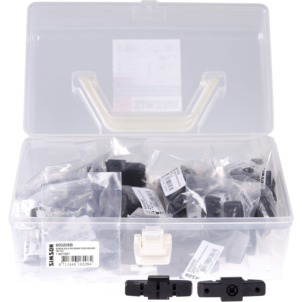 Simson Velgremblok Magura HS33 11 (25 conjuntos en la caja)