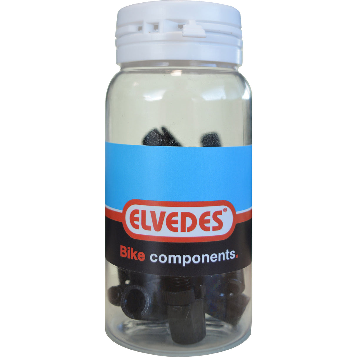 Brake lever adjusters M7 aluminum - black (15