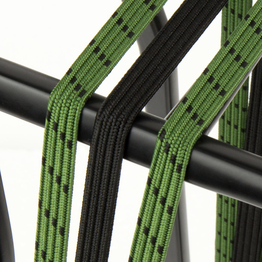 Qibbel widek triobinder eye with hook 3x12mm black olive green