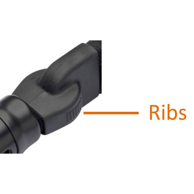 AXA Linq 100cm 9.5mm Black Lock Chain