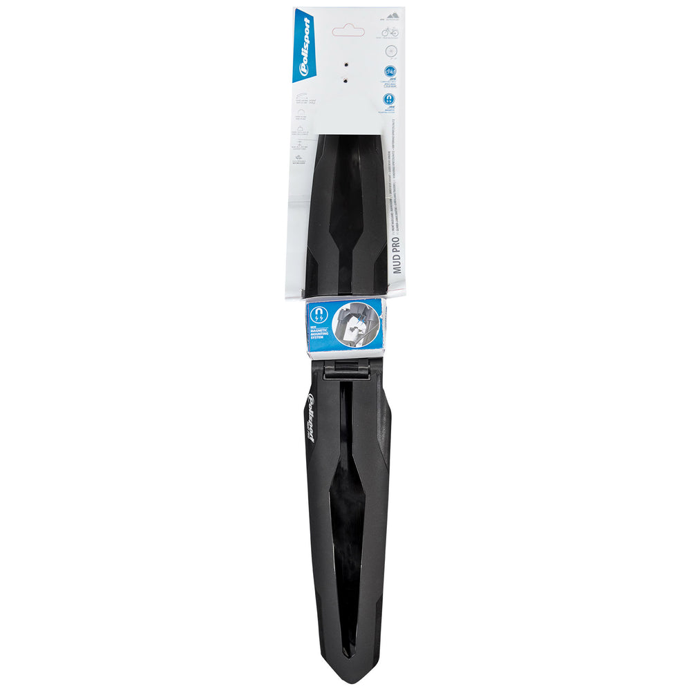 PoliSport Voorlatbord Mud -Mudguard Black