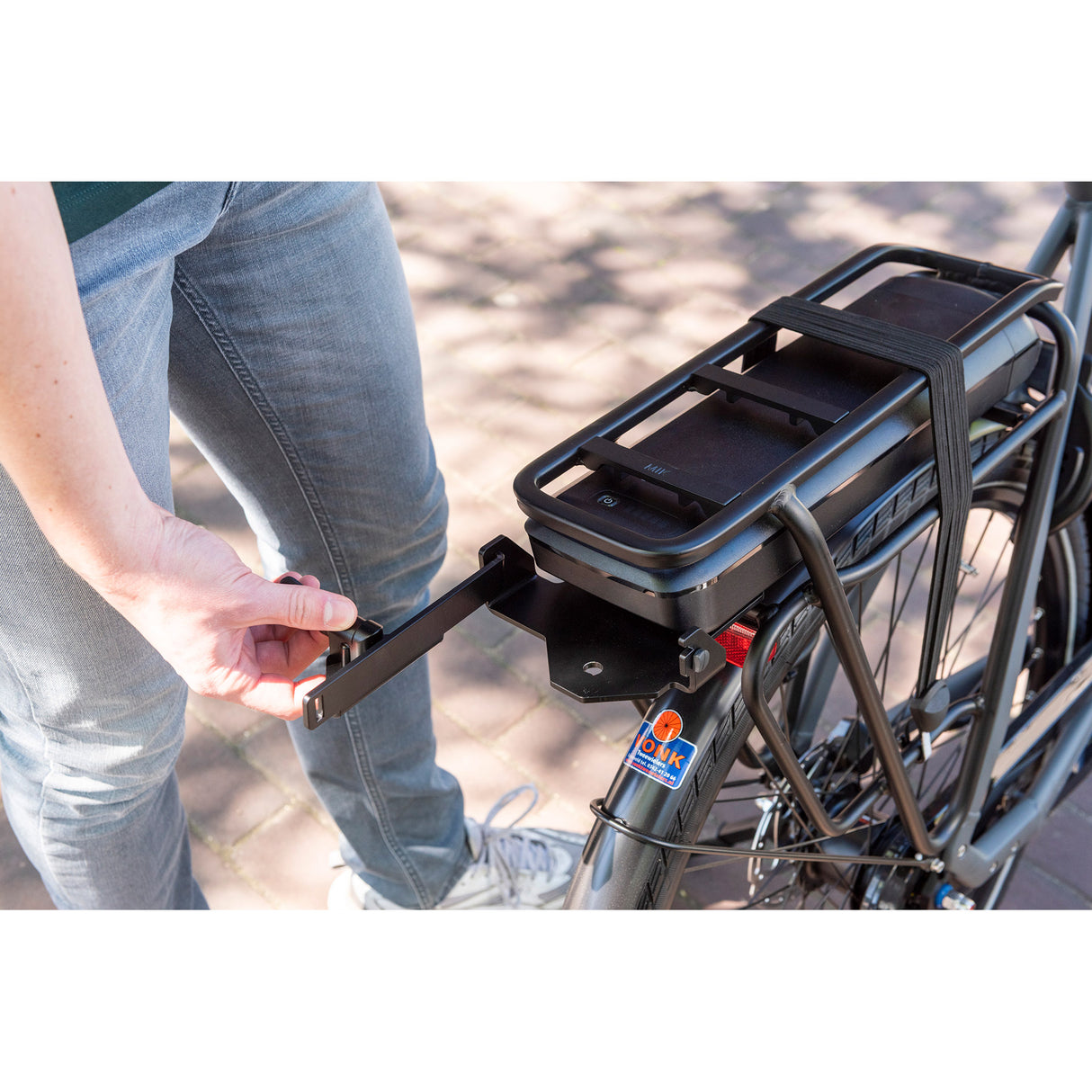 Steco Batterieschloss bosch bes2 bes3 mat schwaarz