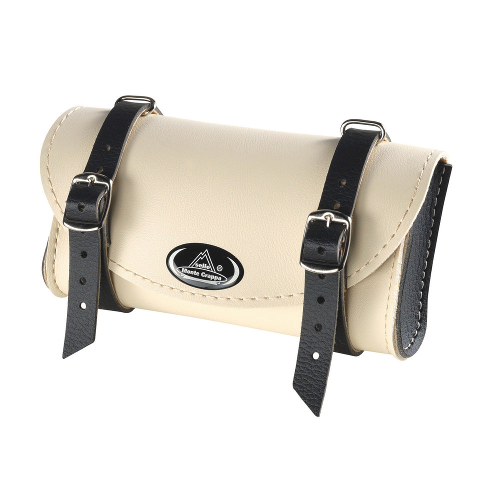 Selle Monte Grappa Monte Grappa Saddle Bag Fashion Skay Cream Black