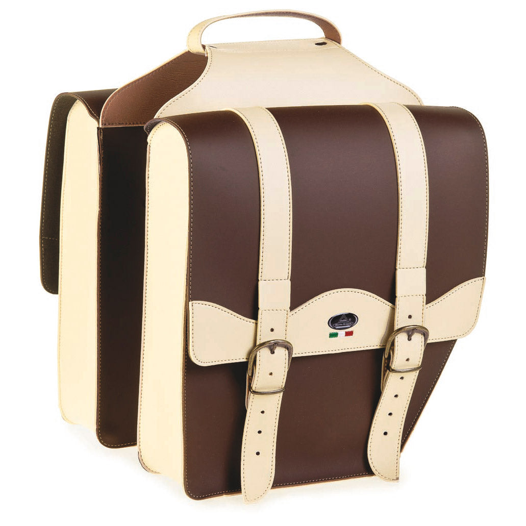 Selle monte grappa monte grappa mála dúbailte 17l cruiser uachtar seanré t.dimoro