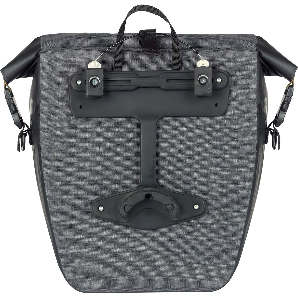 Basil Navigator Storm Mik Side Bicycle Bag - Sporty og funksjonell enkelt sykkelpose - Svart - 100% vanntett