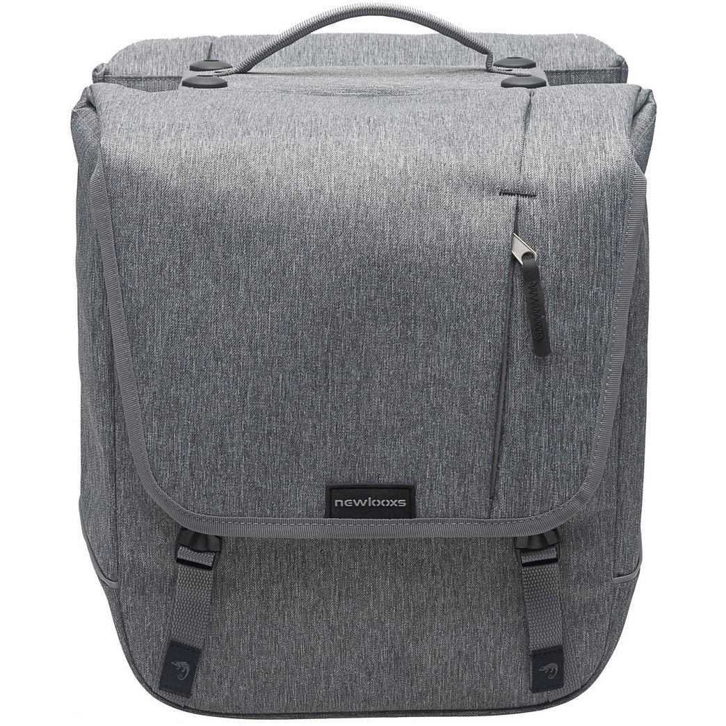 Nova Double - Double pannier, gray, water-repellent