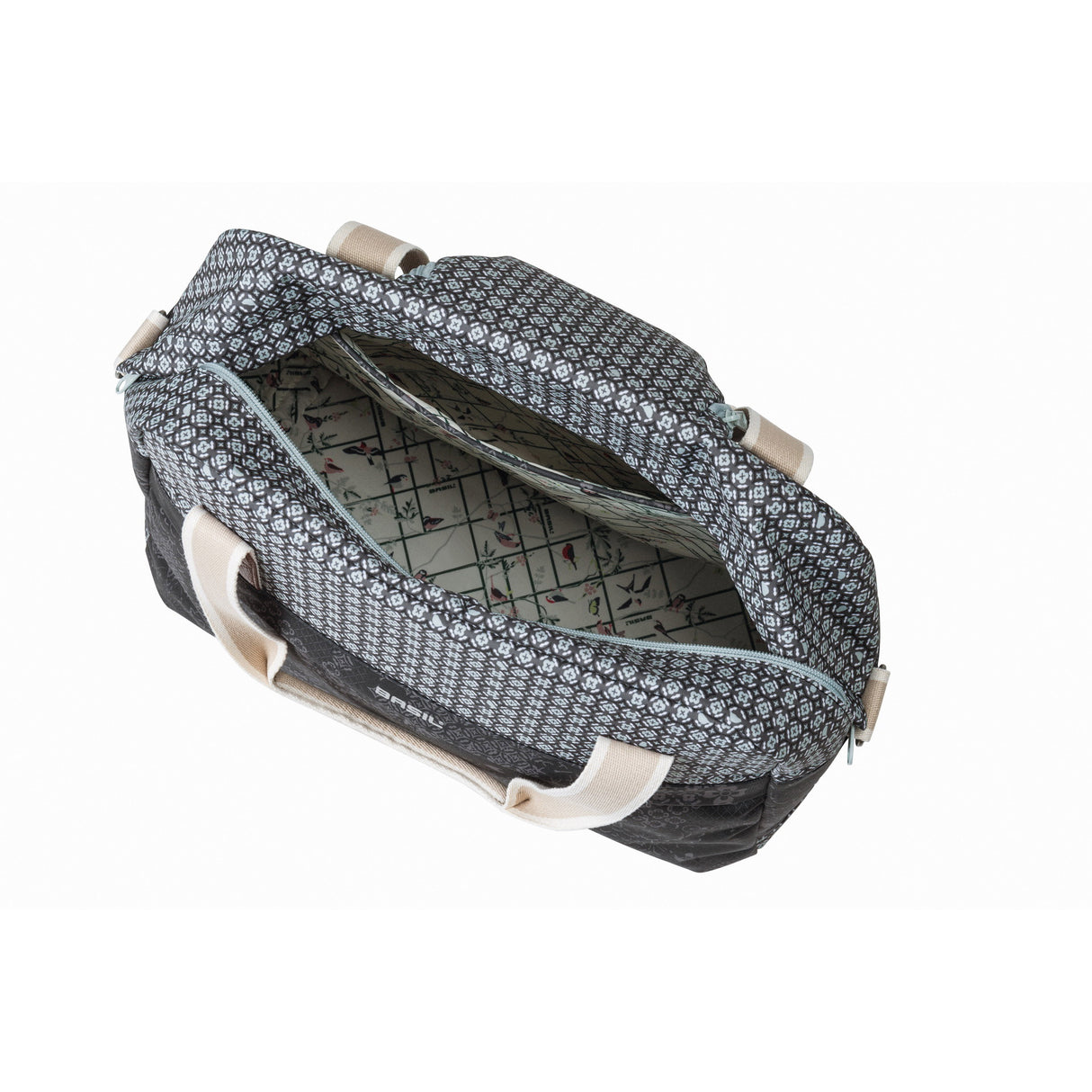 Basil Bohème Fahrrad Umhängetasche - grün, 18l