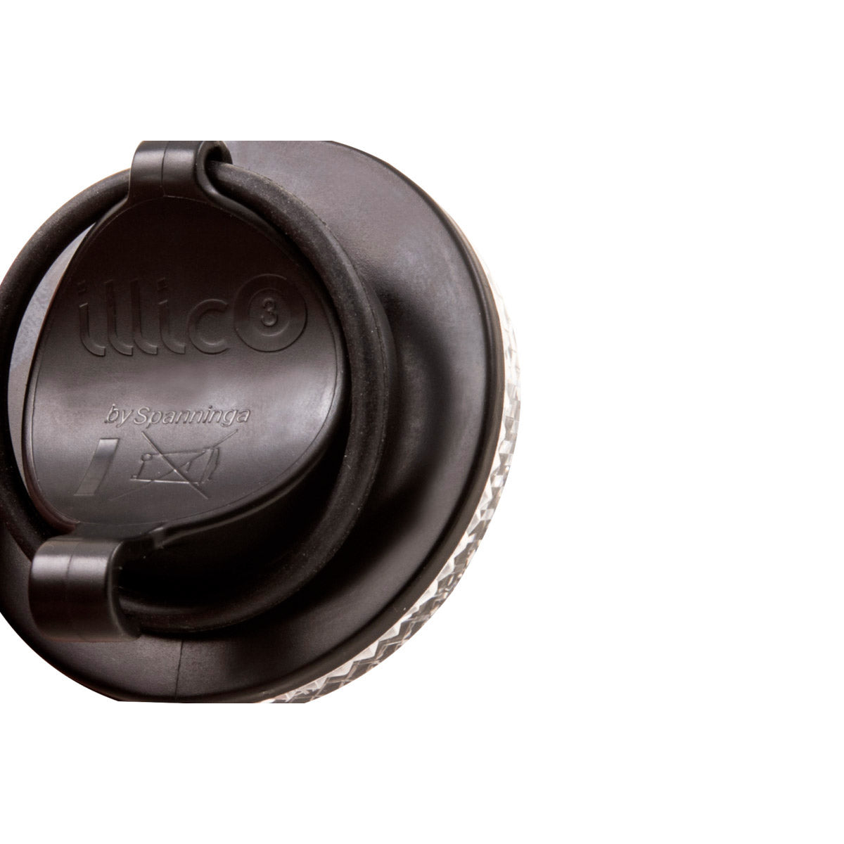 Spanninga Headlight Illico 3 incl.batt. 2xcr2032 et oring