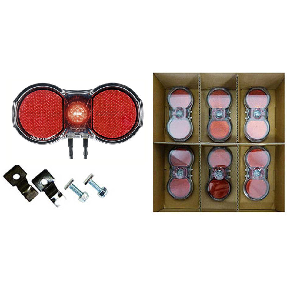 Busch muller bumm rear light toplight flat plus standlight 50 80mm (6pcs)