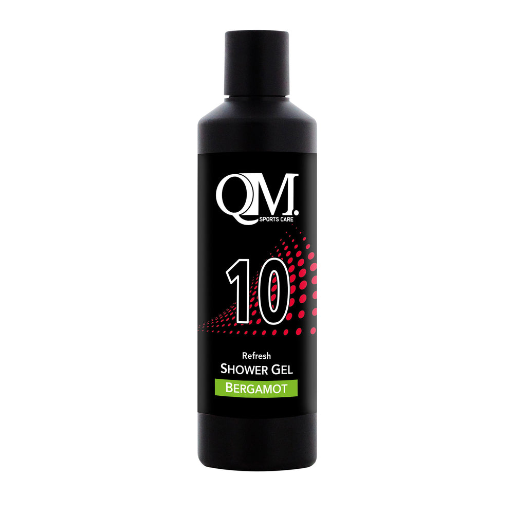 QM Sports Care QM Sportscare 10 бутилка 200ml душ гел прясно бергамот