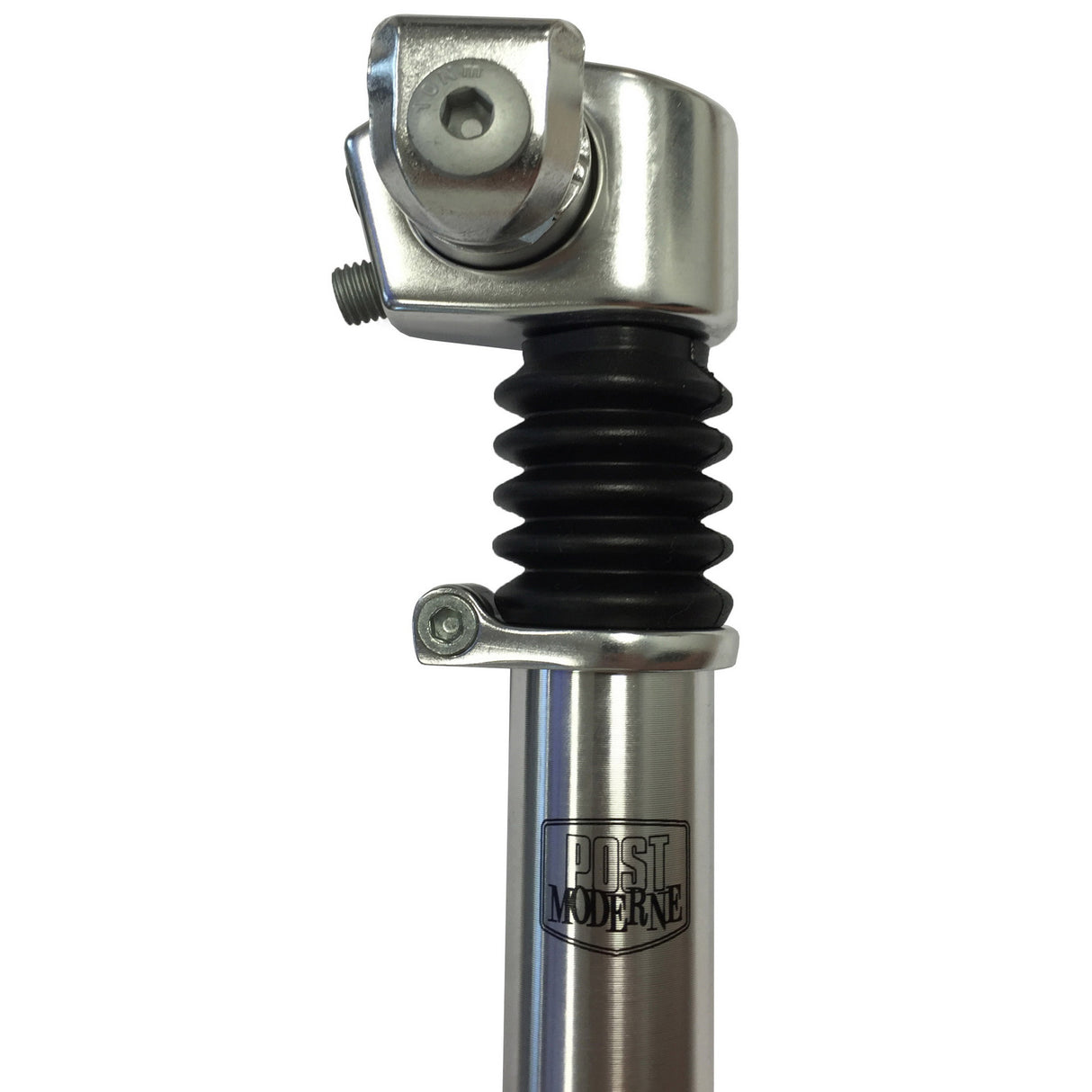 seat post suspension 27.2 x 310 mm aluminum silver