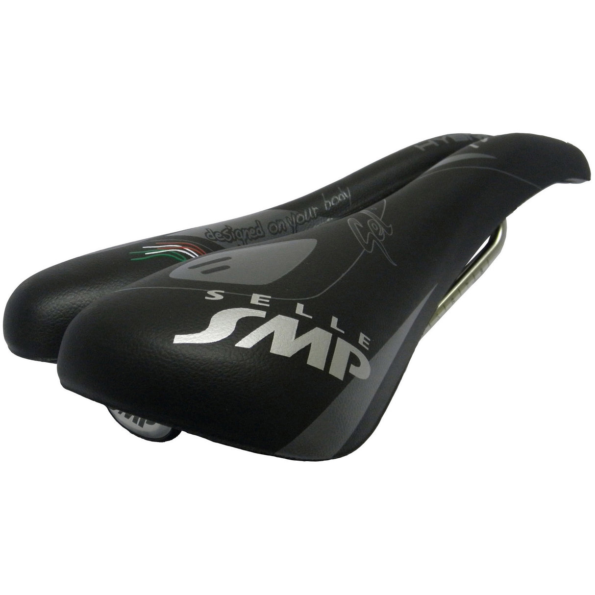 Selle SMP Zadel Tour Hybrid gel Designed on your body zwart
