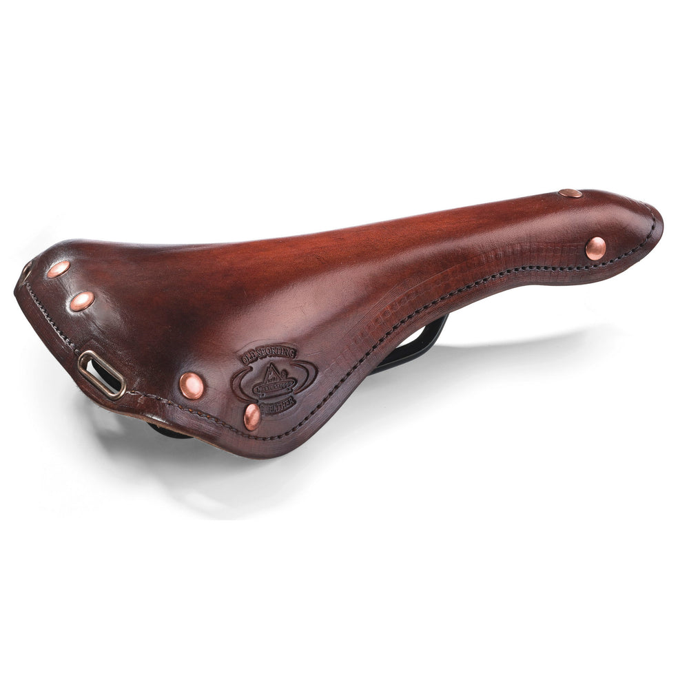 Monte Grappa saddle spring narrow Charleston Sport leather D-brown