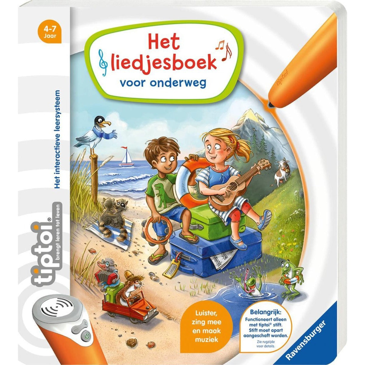 Ravensburger Tiptoi Book Songs para Onderweg