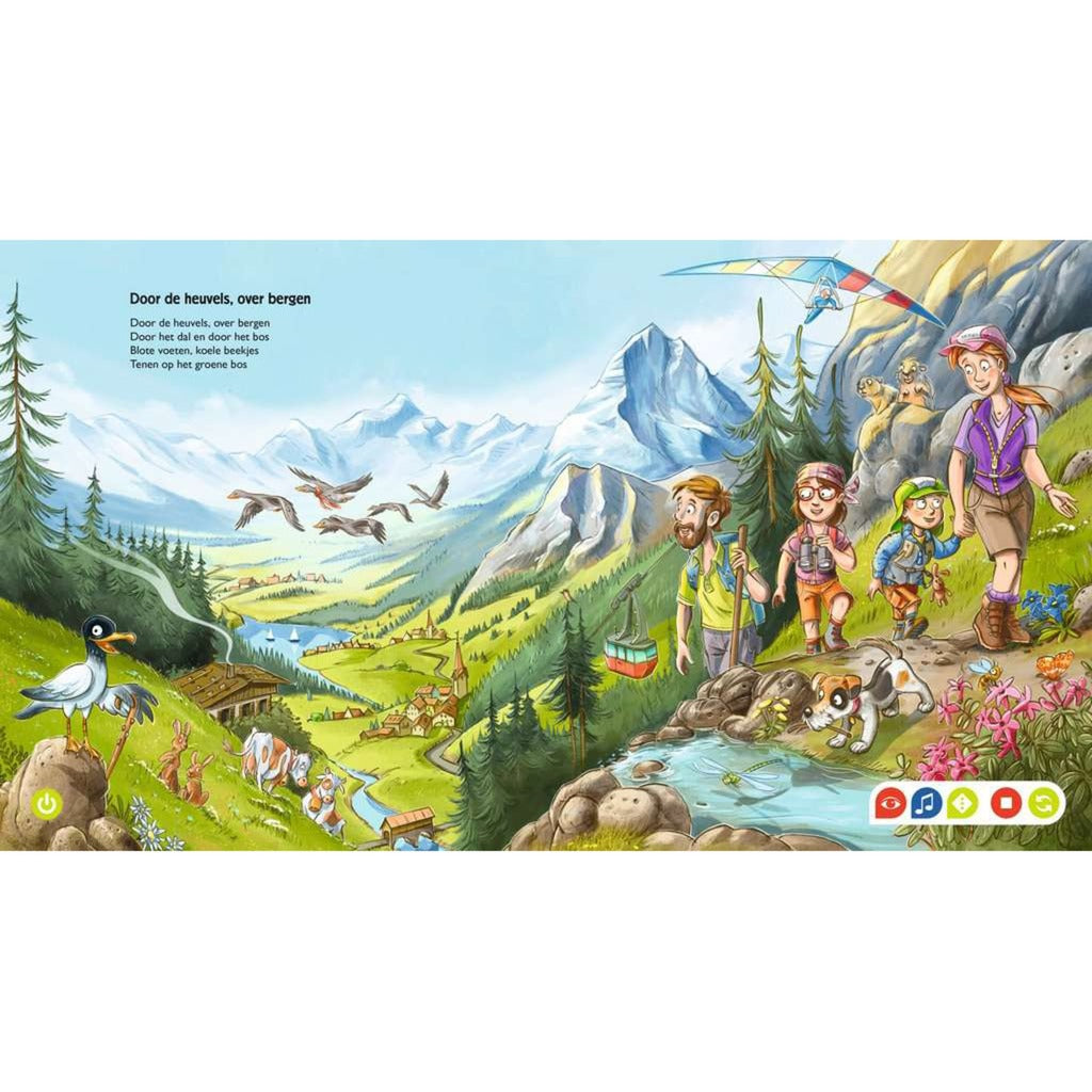 Ravensburger Tiptoi Book Songs para Onderweg