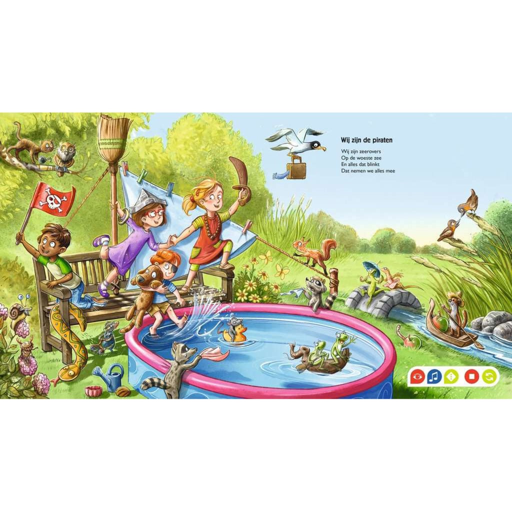 Ravensburger Tiptoi Book Songs para Onderweg