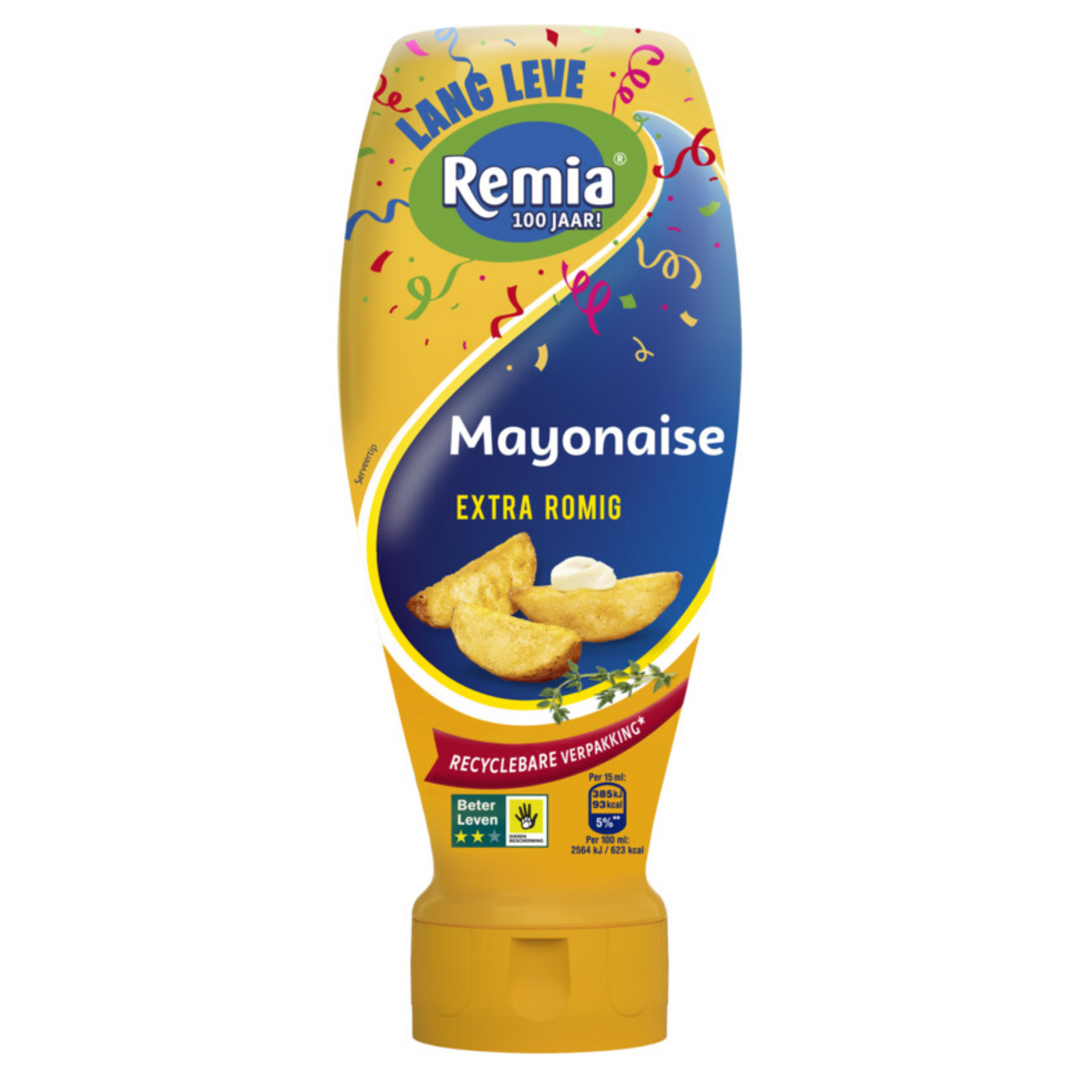 Remia майонеза отгоре надолу (500 ml)