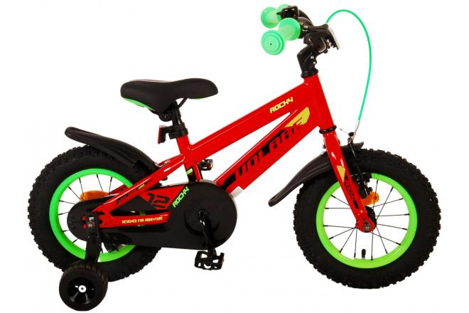 Volare Rocky Children's Bicycle - pojkar - 12 tum - röd