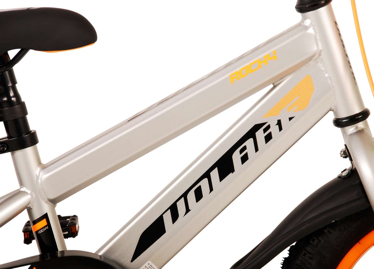 Volare Rocky Children's Bike Boys 14 cali szary