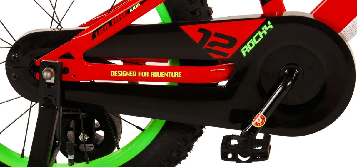 Dětské kolo Volare Rocky - Boys - 16 palců - červená