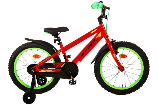 Volare Rocky Children's Bicycle - Drenge - 18 tommer - rød