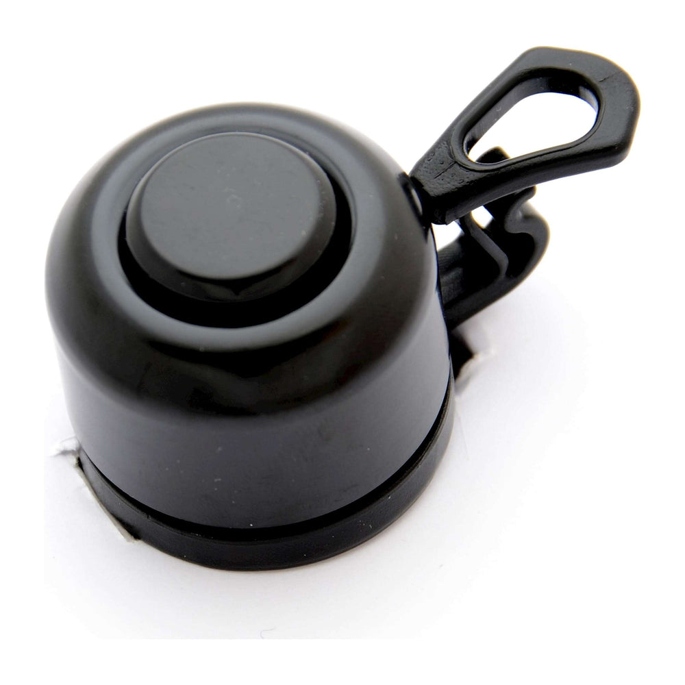 fietsbel mini 34 mm zwart