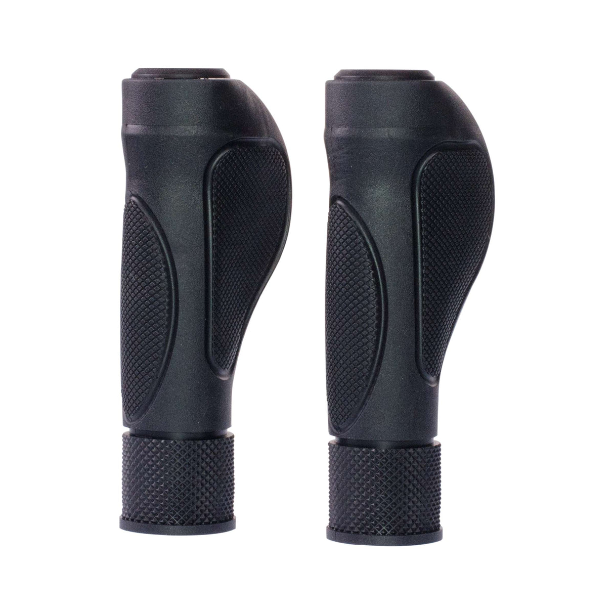 Simson Wing Handles - ergonomic paddle shape, optimal pressure distribution, black