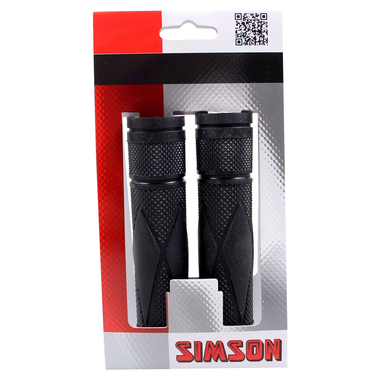 Simson hanterar komfort svart - optimal komfort, bra grepp, lämpligt för alla cyklar (92 mm)