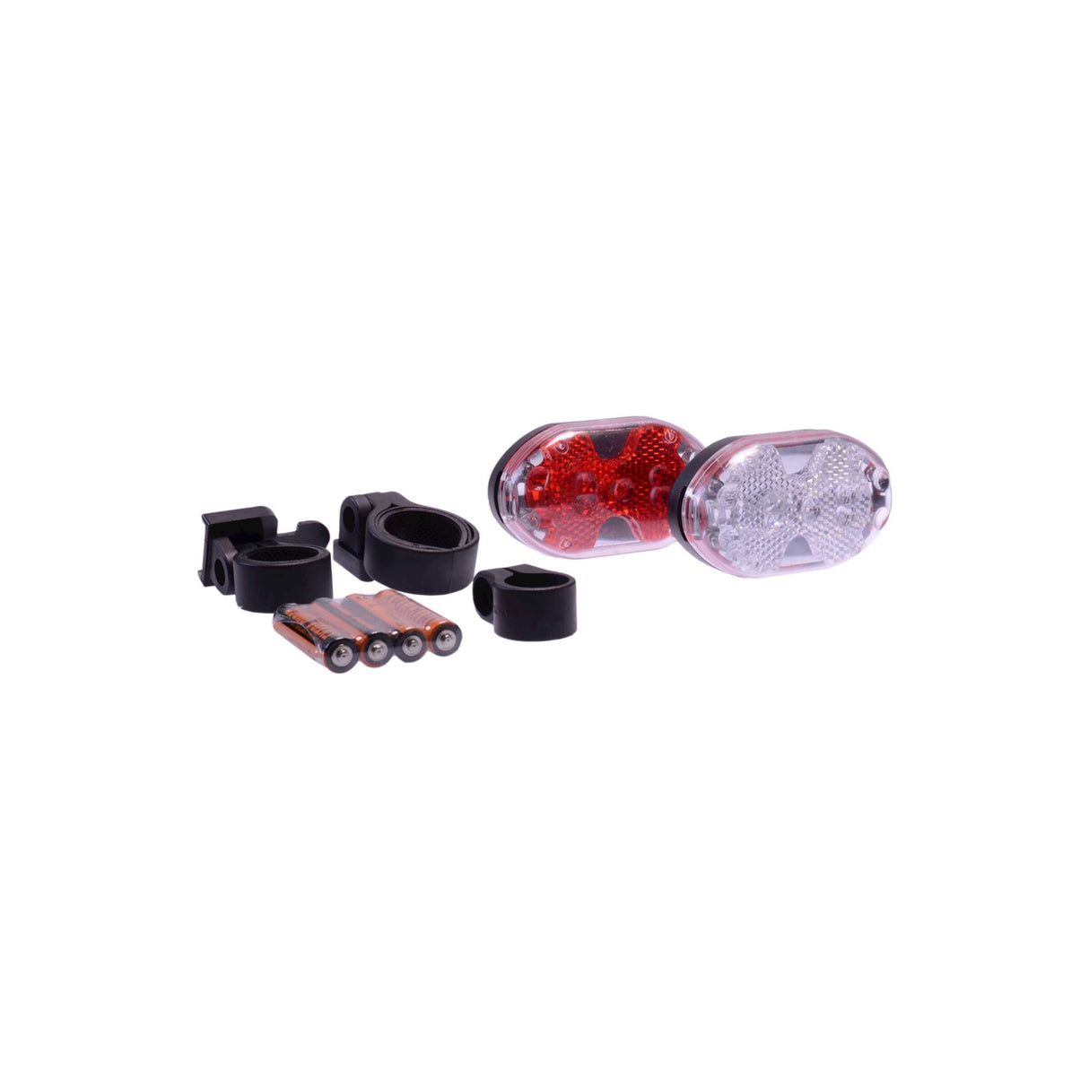 Lighting Set Battery LED Black Red