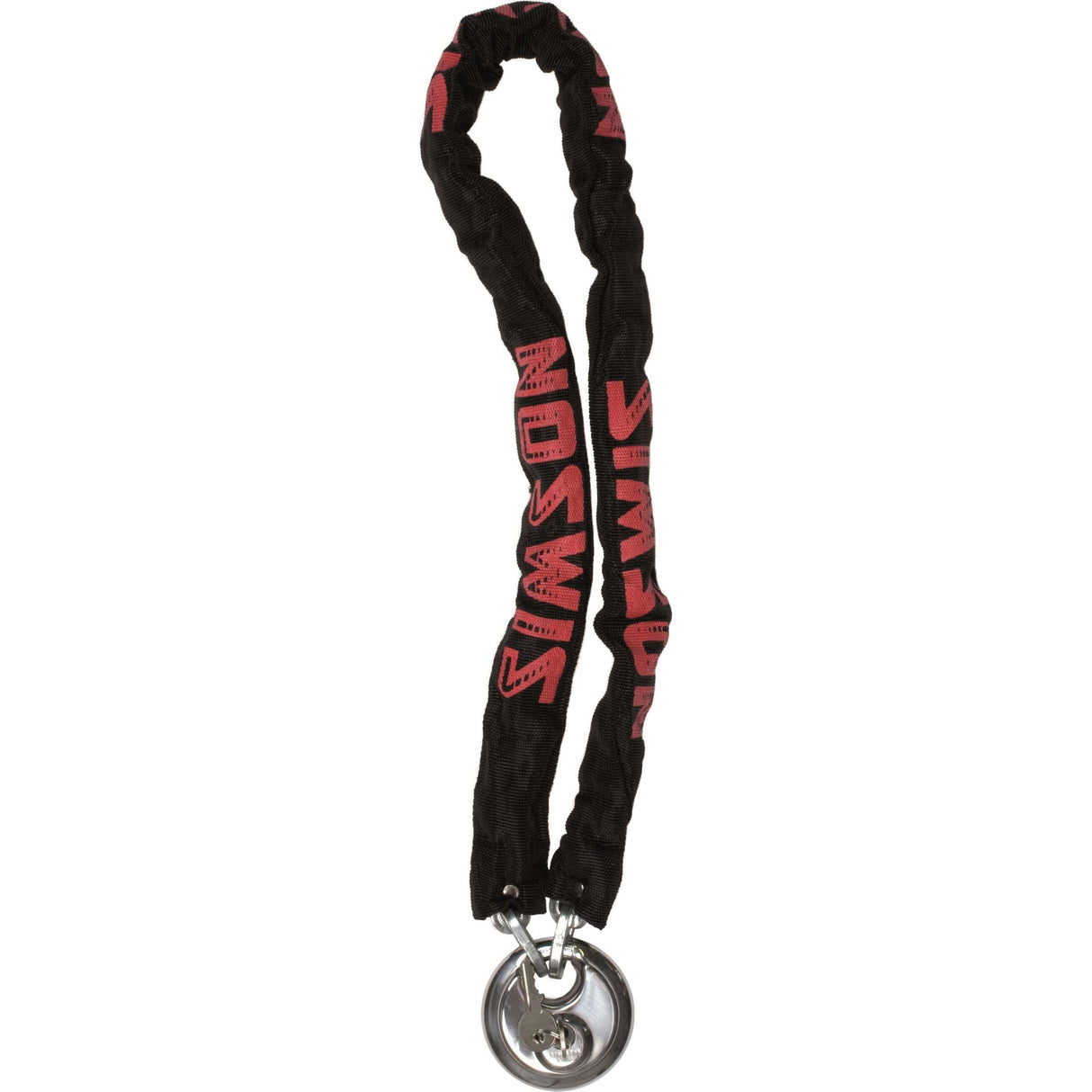 Simson Chain Lock 5.5x100 rød-sort diskus
