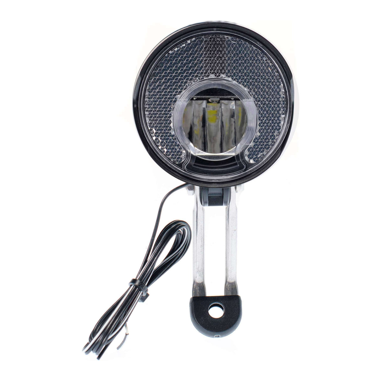 Simson Front Fork Headlight Truss-e-pyörä musta kortilla