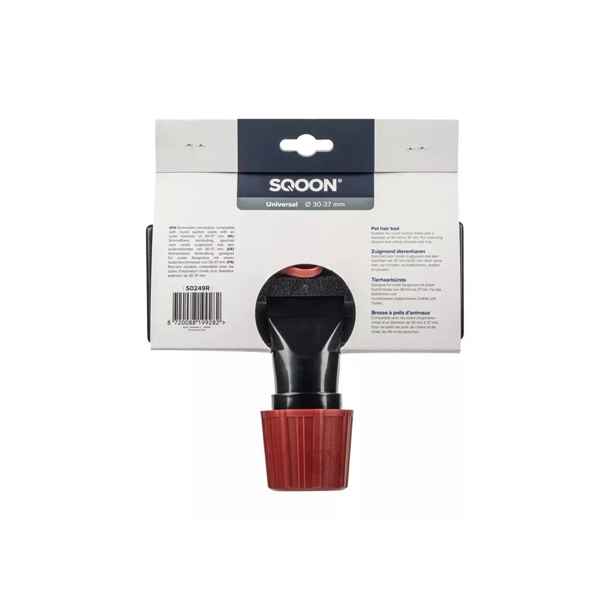 Sqoon fluweelborstel universeel