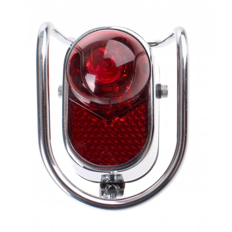 rear light Old Dutch retro chrome LED