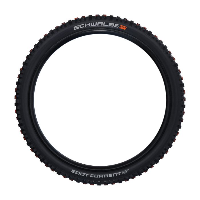 Schwalbe eddy current front - tle - addix soft - super trail - 27.5x2.80 - black