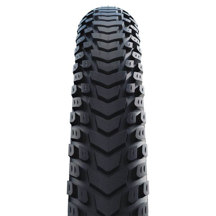 Schwalbe marathon mondial - wired - addix - raceguard - 27.5x2.25 - black + reflex